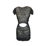 Crochet Mesh Dress