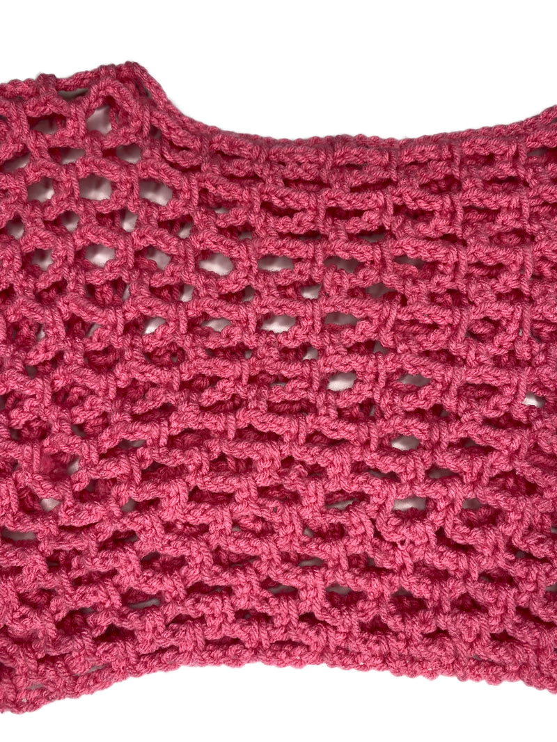 Crochet Mesh Crop