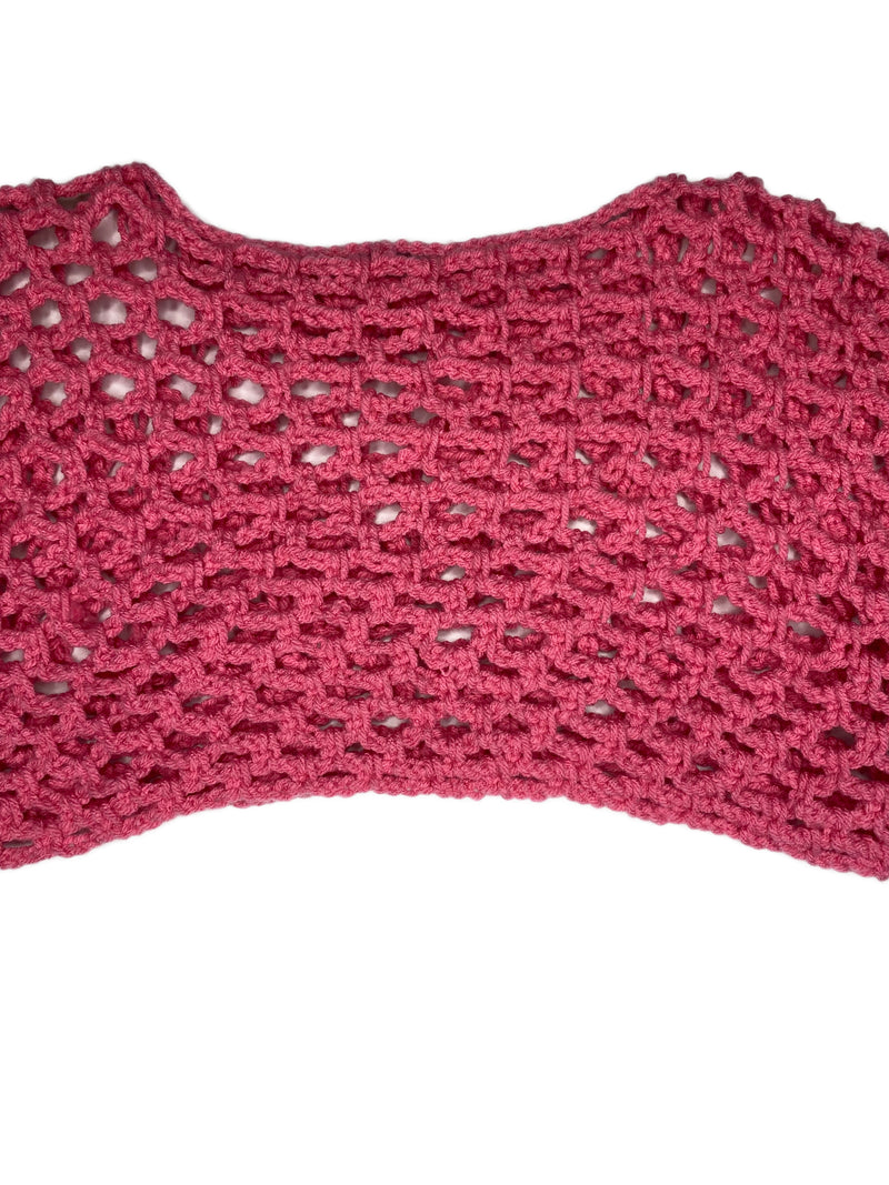 Crochet Mesh Crop