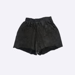 Faded Gym Shorts Charcoal Black