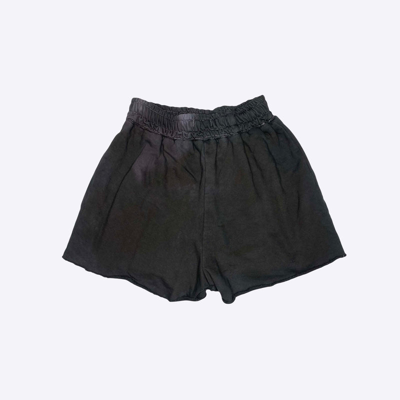 Faded Gym Shorts Charcoal Black