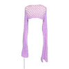 Long Sleeve Mesh Crochet Shrug