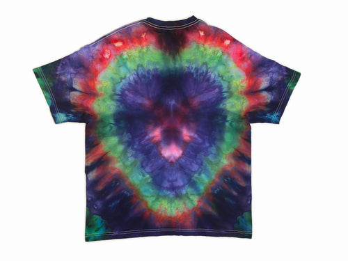 Heart 003 Tie Dye Tee