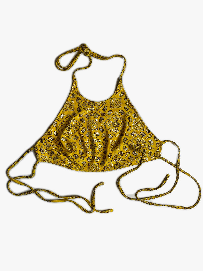 Crazy Paisley Halter top
