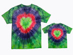 Heart 004 Tie Dye Tee