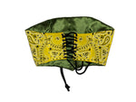 Lemonade Paisley Print Corset