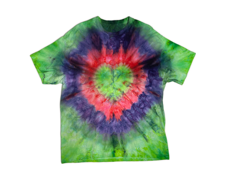 Heart 005 Tie Dye Tee
