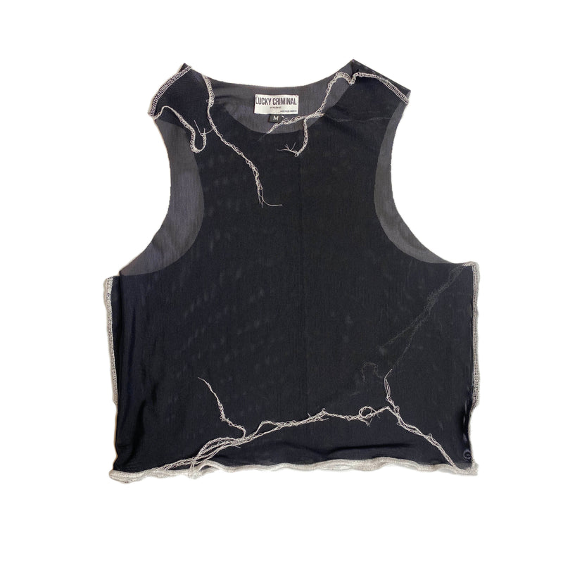 Contrast Mesh Tank