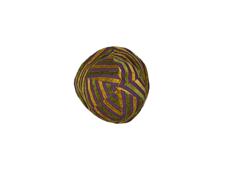 Multicolor Stripe 6 Panel Hat