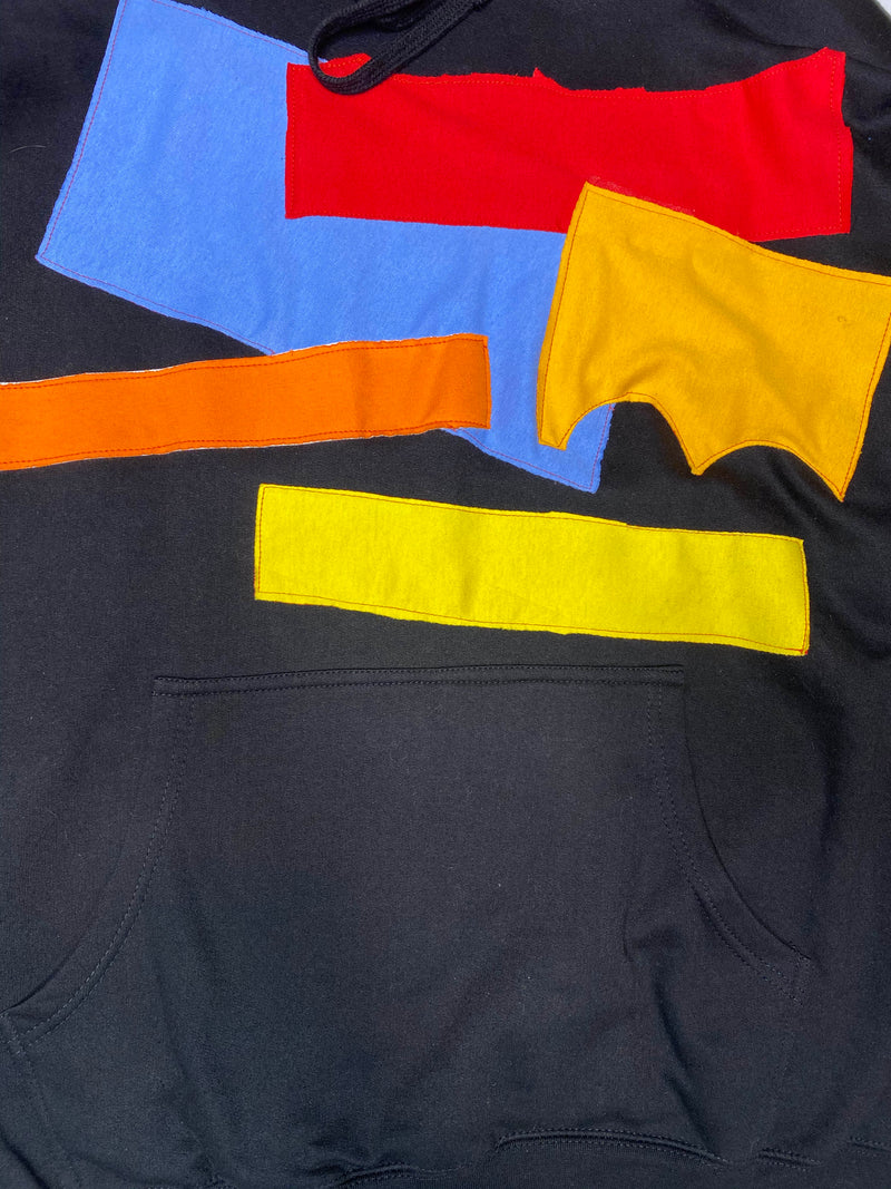 Abstraction 001 Hoodie- 2XL