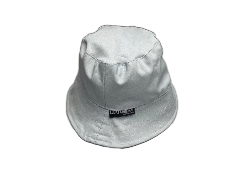 Painted Denim Bucket Hat