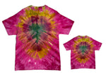 Heart 006 Tie Dye Tee