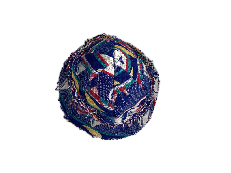 6 Panel Boat Print Bucket Hat
