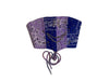 Color Blocked Paisley Print Corset 003