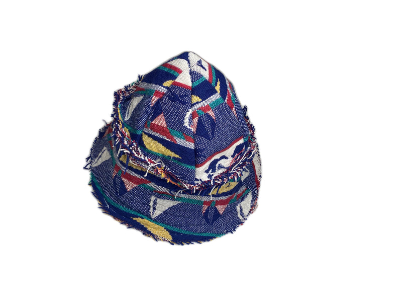 6 Panel Boat Print Bucket Hat