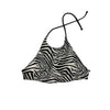 Zebra Halter Top