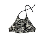 Zebra Halter Top