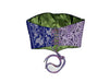 Color Blocked Paisley Print Corset 003