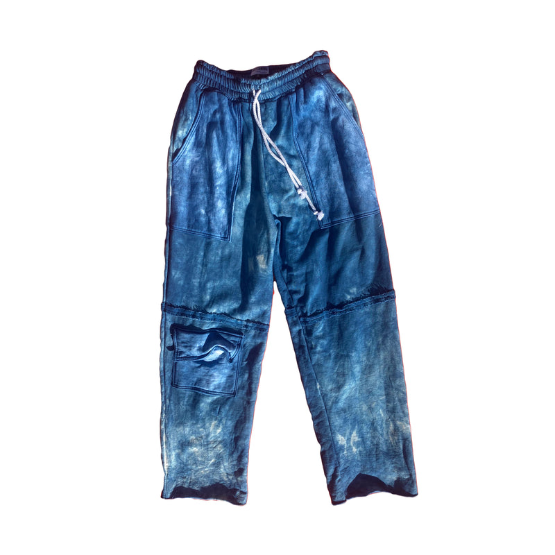 Indigo Dyed Sweats 001