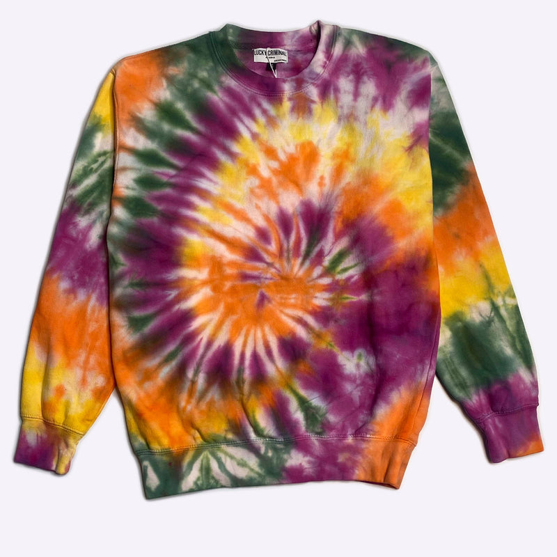 Sunset Spiral 2 Crew Neck-Small