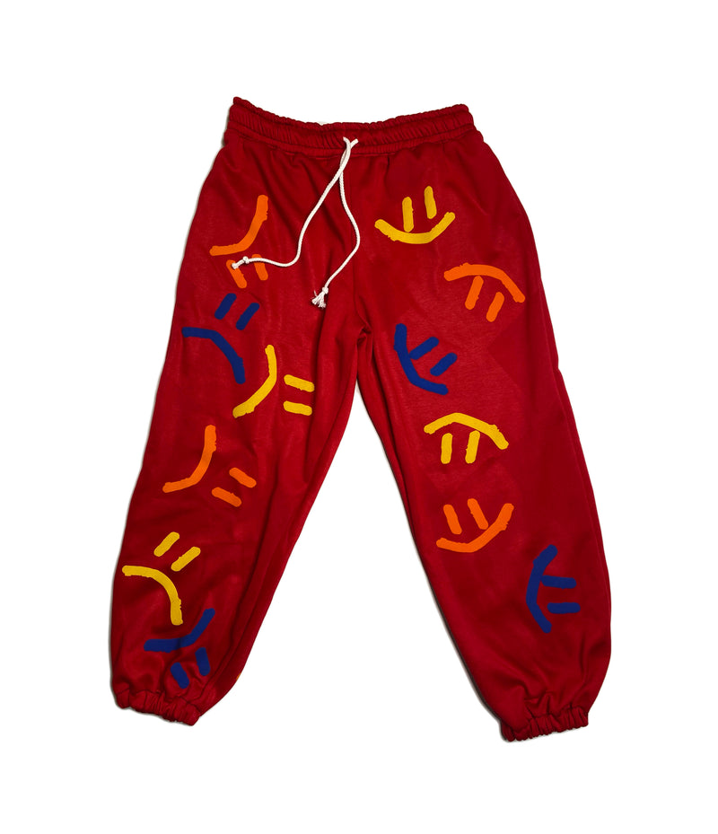 Happy AF Sweats 006-SIZE LARGE