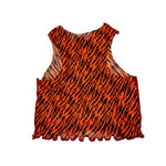 Orange Zebra Tank