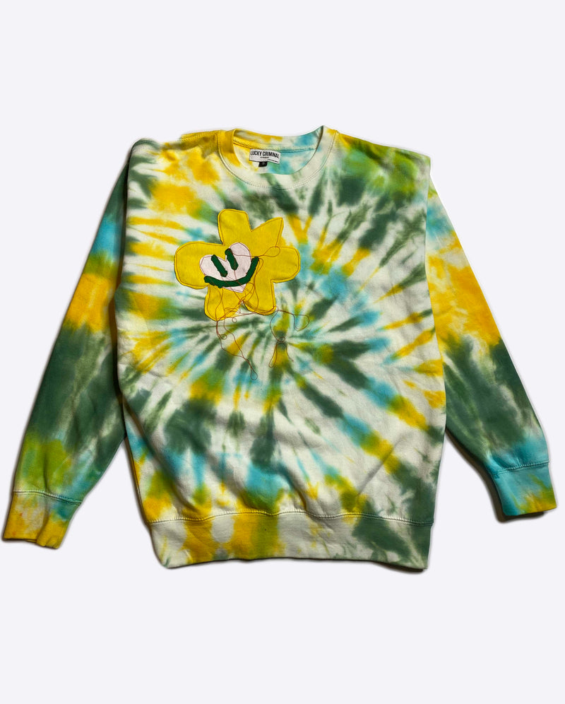 Heart Flower Crew Neck- Medium
