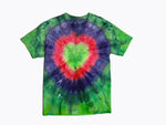 Heart 004 Tie Dye Tee