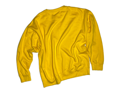Hand Embroidered Flower Crew Neck-2XL