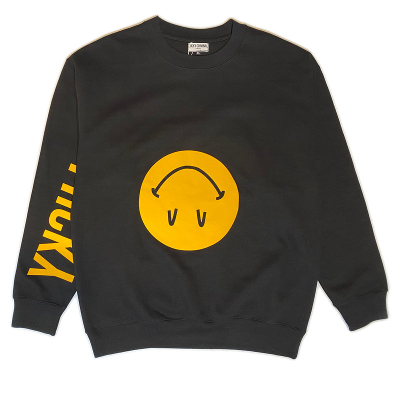 Be Happy 😃 Crew Neck Sweater