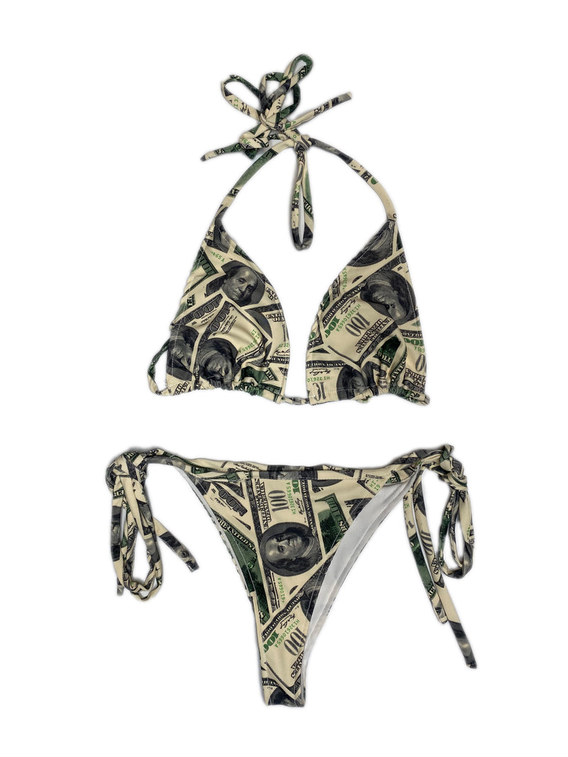 All About the Benjamins Bikini Set