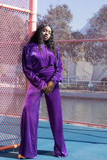 Velvet Track Pants