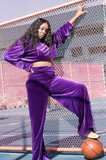 Velvet Track Pants