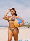 Neon Gumbo Cheetah Bikini Set