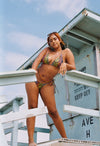Neon Gumbo Cheetah Bikini Set