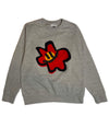 Smiling Flower Crew Neck