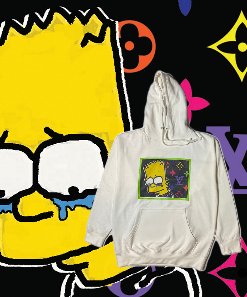 Bart The Sad Boy Hoodie- XTRA LARGE