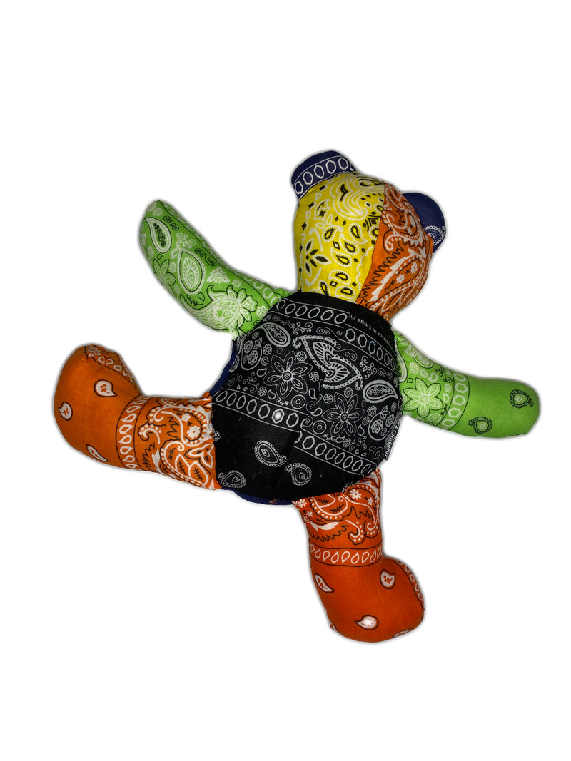 Patchwork Paisley Bear 003