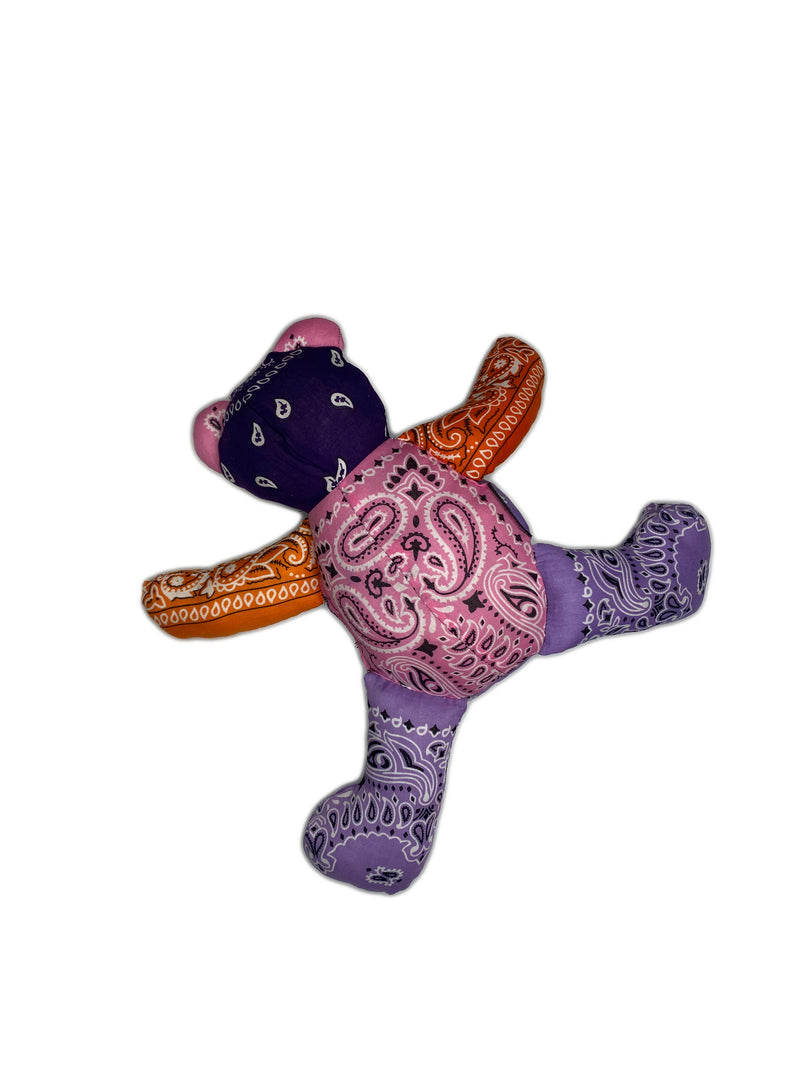 Patchwork Paisley Bear 004
