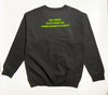 Green Machine Daisies Crew Neck Sweater- Xtra Large