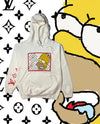 Homer The Louis V Dad Hoodie- XTRA LARGE