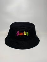 Double sided LUCKY CRIMINAL BUCKET HAT