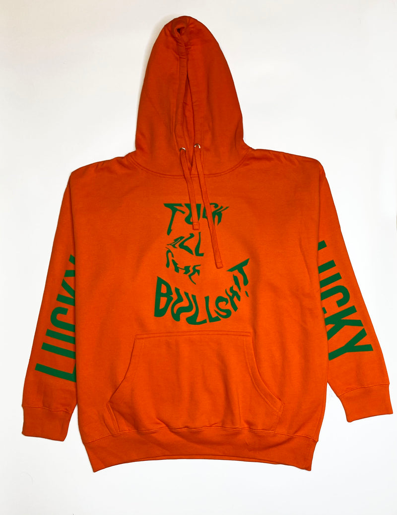 Fuck All The Bullshit Hoodie-Xtra Large