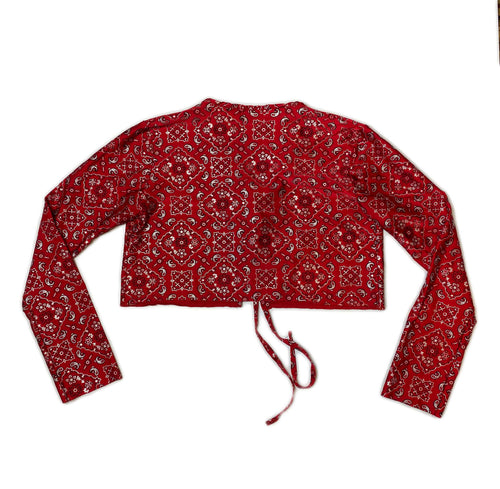 Crazy Paisley Long Sleeve top